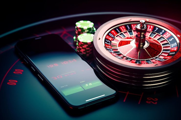 Pengguna muda memulai hiburan sports dan casino online menggunakan perangkat mobile secara mudah dan aman